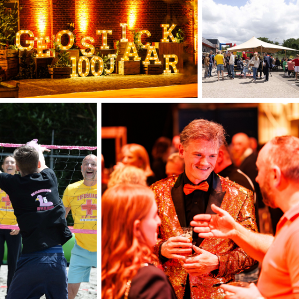 Geostick één groot feest